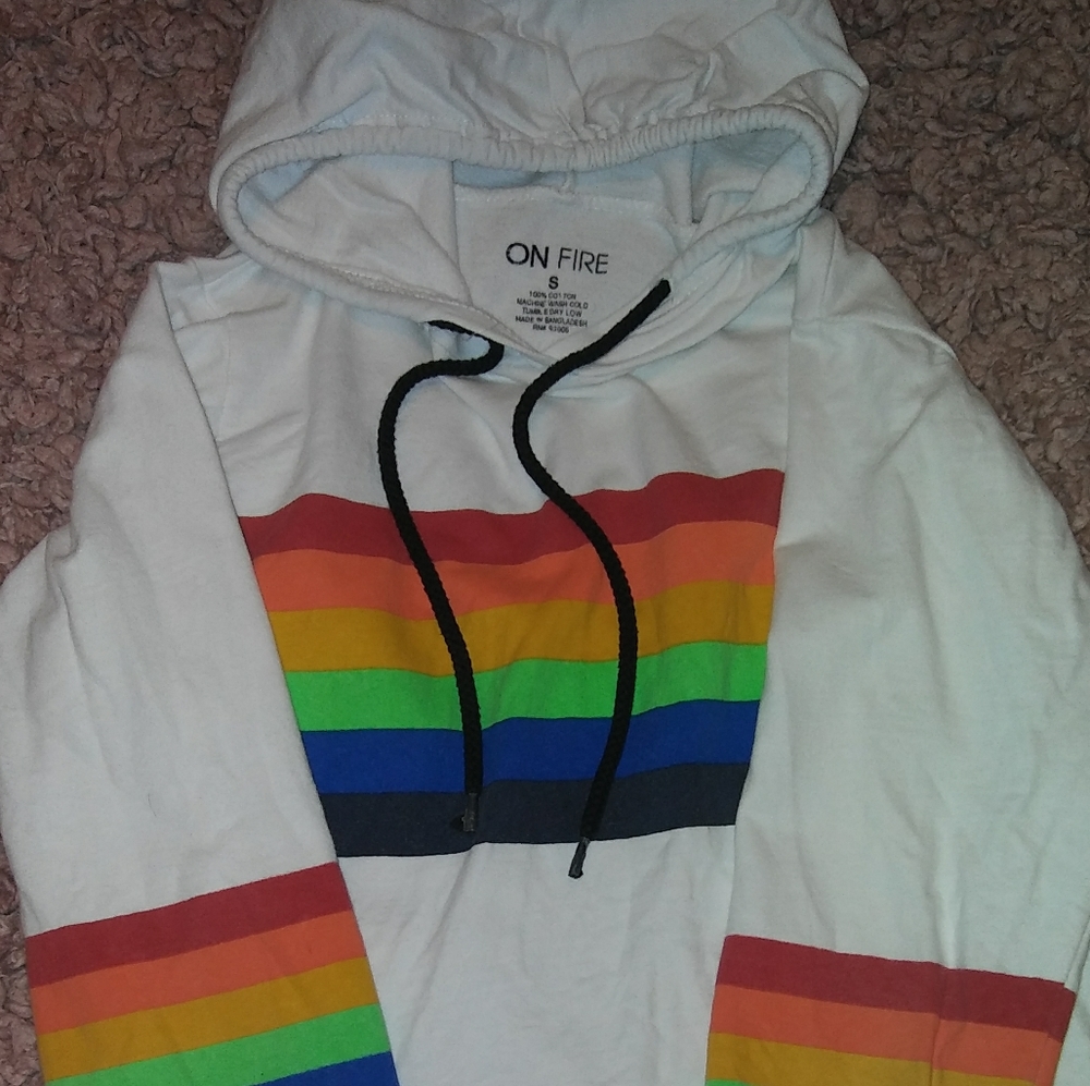 Cropped hoodie